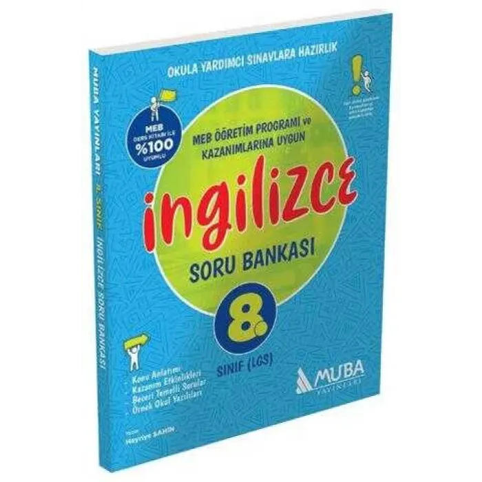 Muba Yayınları 8. Sınıf İngilizce Soru Bankası