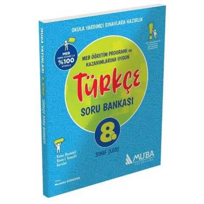 Muba Yayınları 8. Sınıf Türkçe Soru Bankası