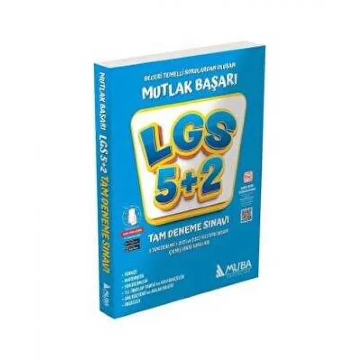 Muba Yayınları LGS 8. Sınıf 5 + 2 Deneme Sınavı Muba Yayınları