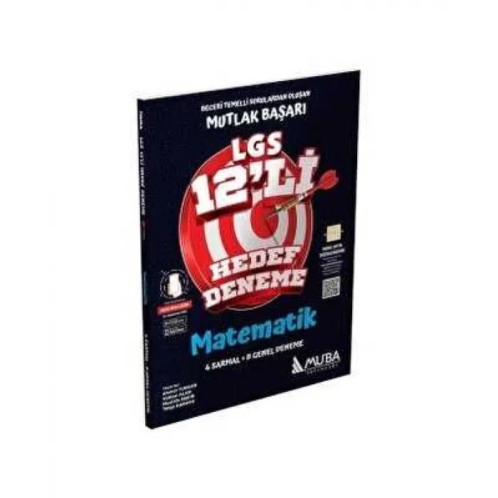 Muba Yayınları LGS 8.Sınıf Matematik 12 Li Hedef Deneme