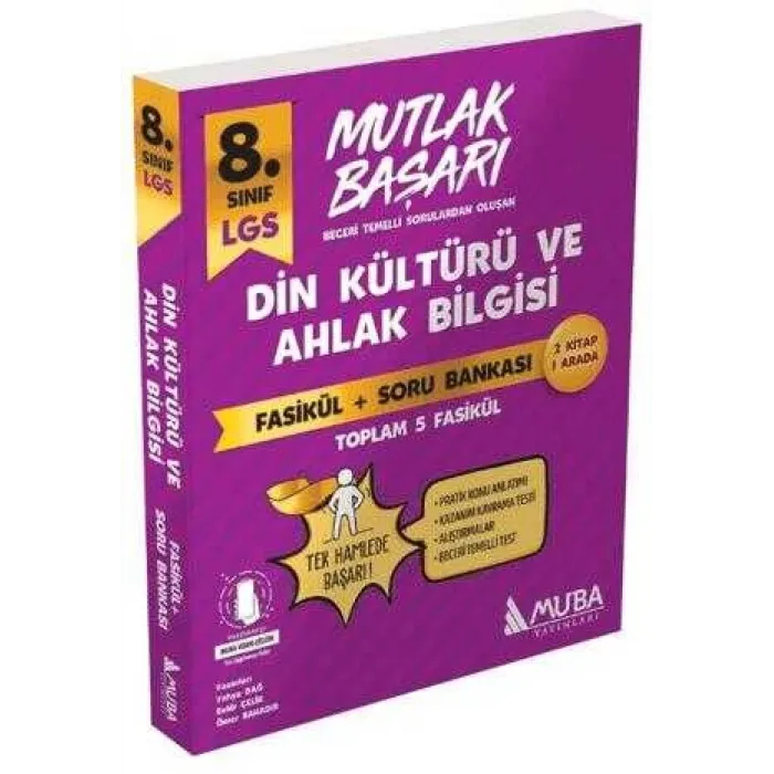 Muba Yayınları LGS Din Kültürü Fasiküller + Soru Bankası