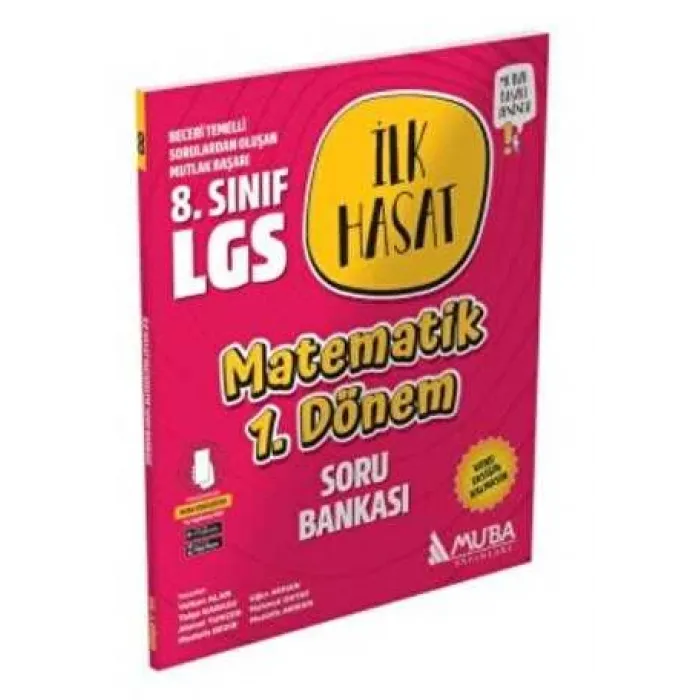Muba Yayınları LGS Matematik İlk Hasat Soru Bankası 1.Dönem Muba Yayınları