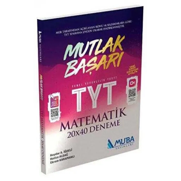 Muba Yayınları TYT Mutlak Başarı Matematik 20x40 Deneme