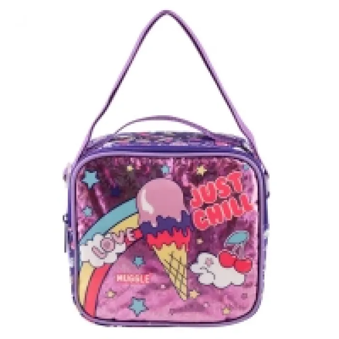 Muggle Beslenme Çantası Mu-6894  Mor
