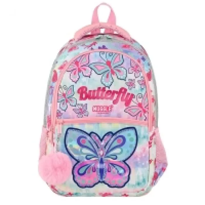Muggle Mu-9036 Butterfly Koleksiyonu İlkokul Çantası