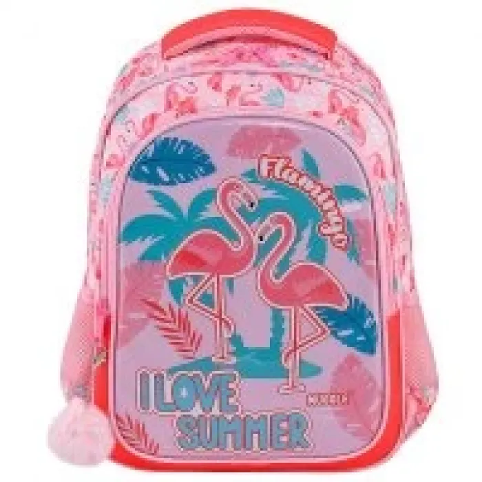 Muggle Okul Çantası Mu-7211 Flamingo Rose