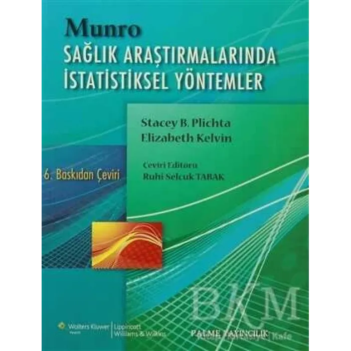 Munro Sağlık Araştırmalarında İstatiksel Yöntemler