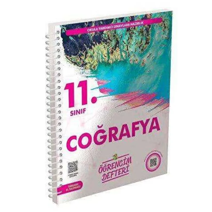Murat Yayınları 11. Sınıf Coğrafya Öğrencim Defteri