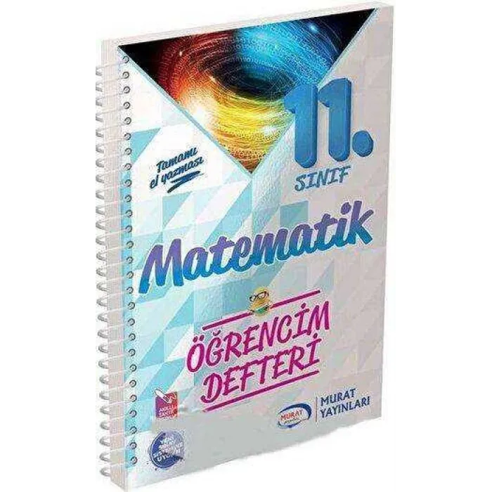 Murat Yayınları 11. Sınıf Matematik Öğrencim Defteri