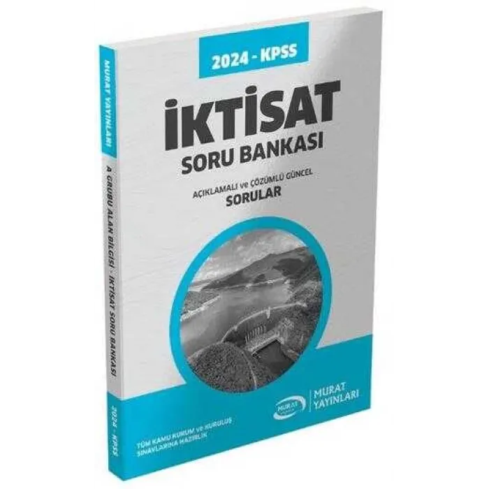 Murat Yayınları 2024 KPSS İktisat Soru Bankası