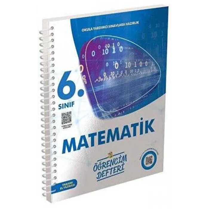 Murat Yayınları 6. Sınıf Matematik Öğrencim Defteri