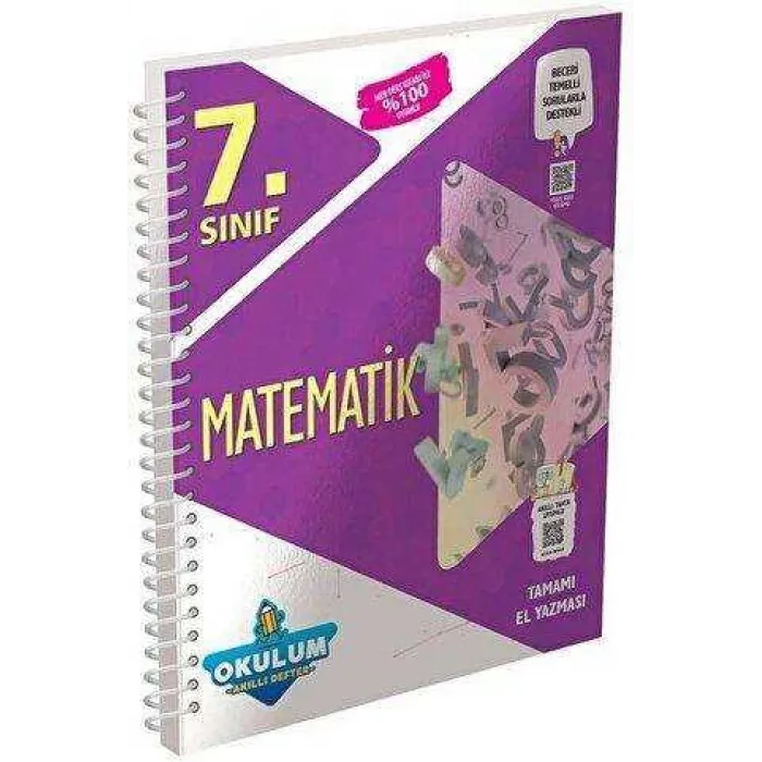 Murat Yayınları 7. Sınıf Matematik Okulum Akıllı Defter
