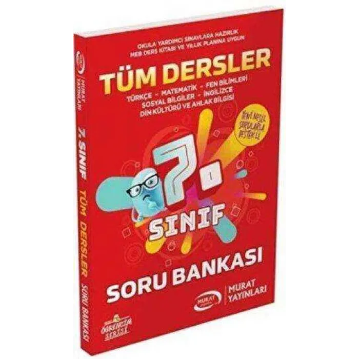 Murat Yayınları 7. Sınıf Tüm Dersler Soru Bankası