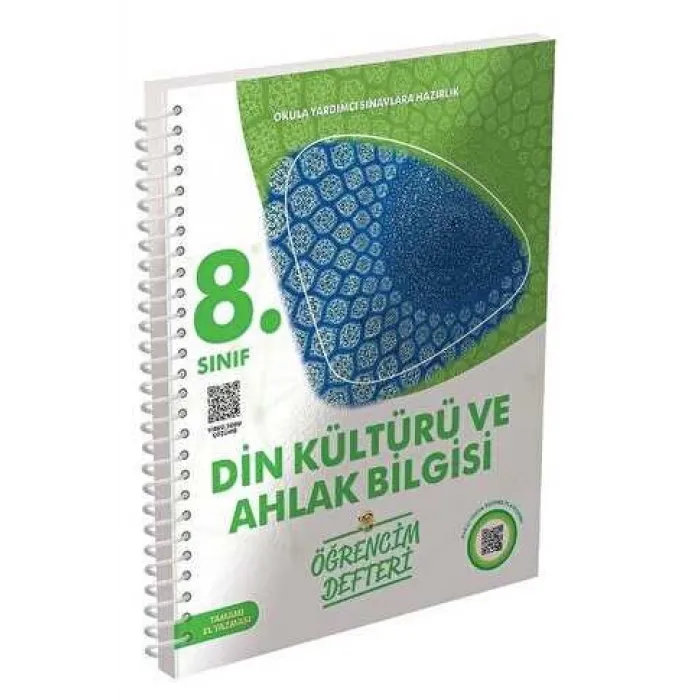 Murat Yayınları 8. Sınıf Din Kültürü ve Ahlak Bilgisi Öğrencim Defteri