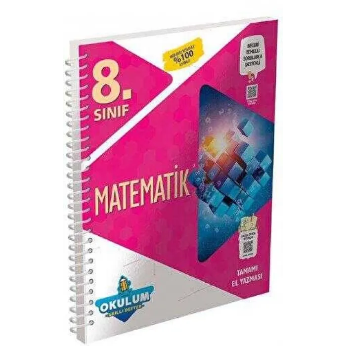 Murat Yayınları 8. Sınıf Matematik Okulum Akıllı Defter