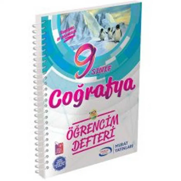 Murat Yayınları 9. Sınıf Coğrafya Öğrencim Defteri