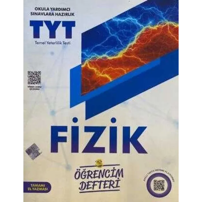Murat Yayınları TYT Fizik Öğrencim Defteri