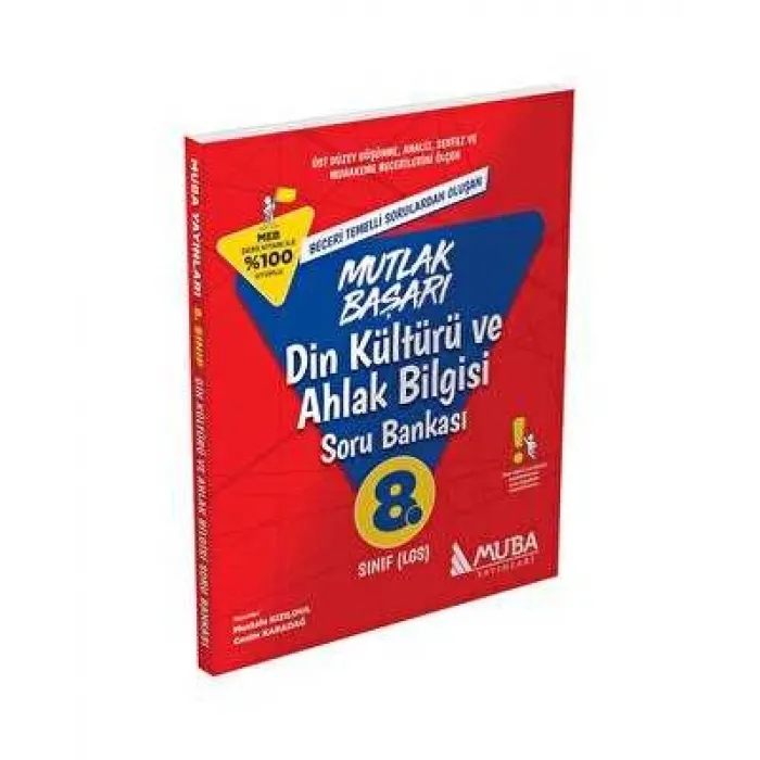 Mutlak Başarı LGS Din Kültürü ve Ahlak Bilgisi Soru Bankası