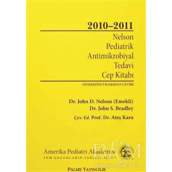 Nelson Pediatrik Antimikrobiyal Tedavi Cep Kitabı 2010-2011