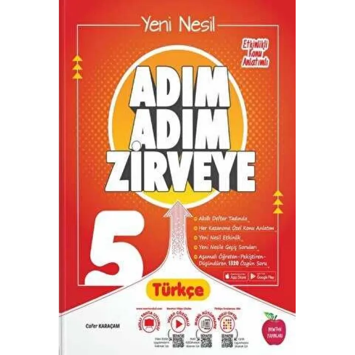 Newton Yayınları 5. Sınıf Adım Adım Zirveye Türkçe Soru Bankası