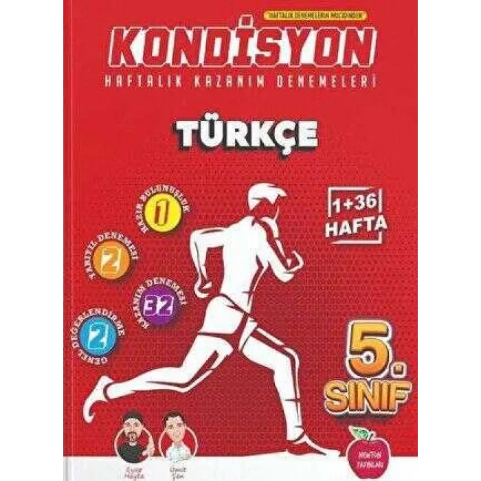 Newton Yayınları 5. Sınıf Türkçe Kondisyon Haftalık Kazanım Deneme