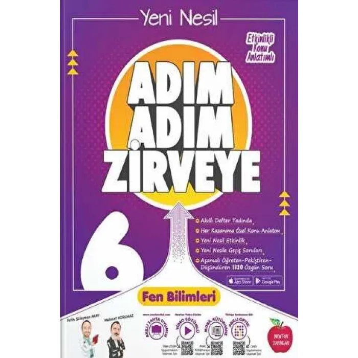 Newton Yayınları 6. Sınıf Adım Adım Zirveye Fen Bilimleri Soru Bankası