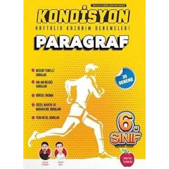 Newton Yayınları 6. Sınıf Paragraf Kondisyon Haftalık Kazanım Denemeleri