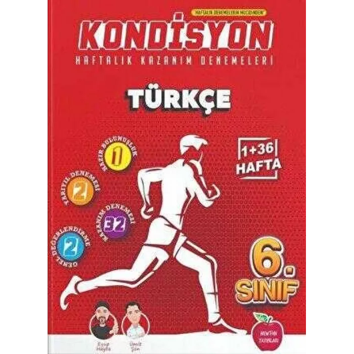 Newton Yayınları 6. Sınıf Türkçe Kondisyon Haftalık Kazanım Deneme