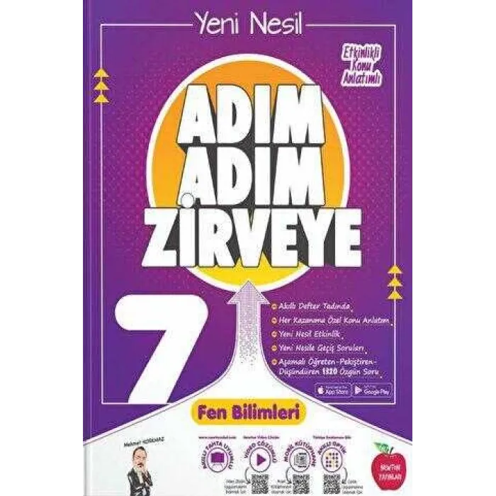 Newton Yayınları 7. Sınıf Adım Adım Zirveye Fen Bilimleri Soru Bankası