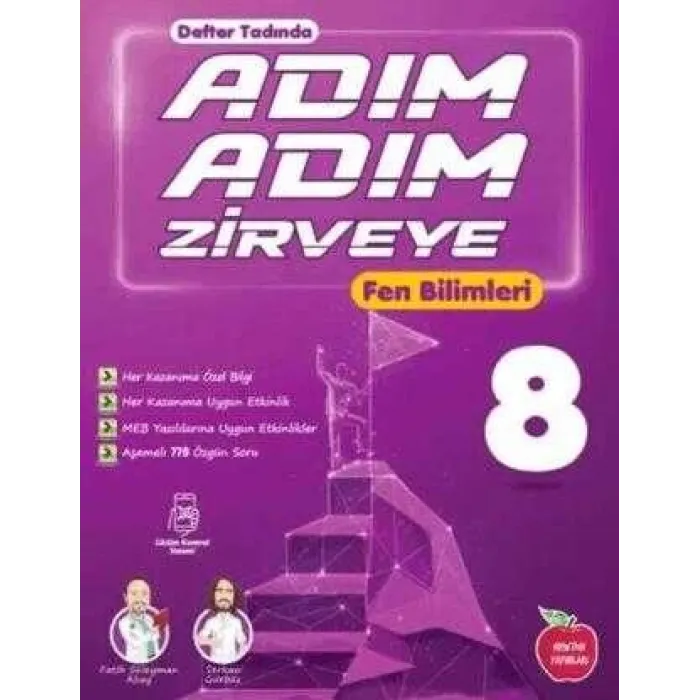 Newton Yayınları 8. Sınıf Adım Adım Zirveye Fen Bilimleri Soru Bankası