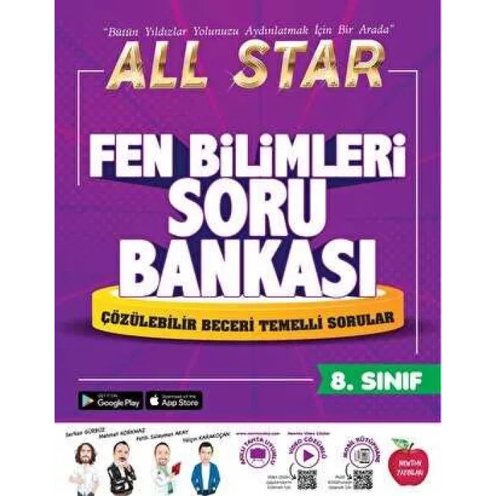 Newton Yayınları 8. Sınıf All Star Fen Bilimleri Soru Bankası