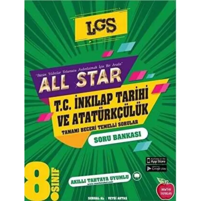 Newton Yayınları 8. Sınıf All Star T.C İnkılap Tarihi ve Atatürkçülük Soru Bankası