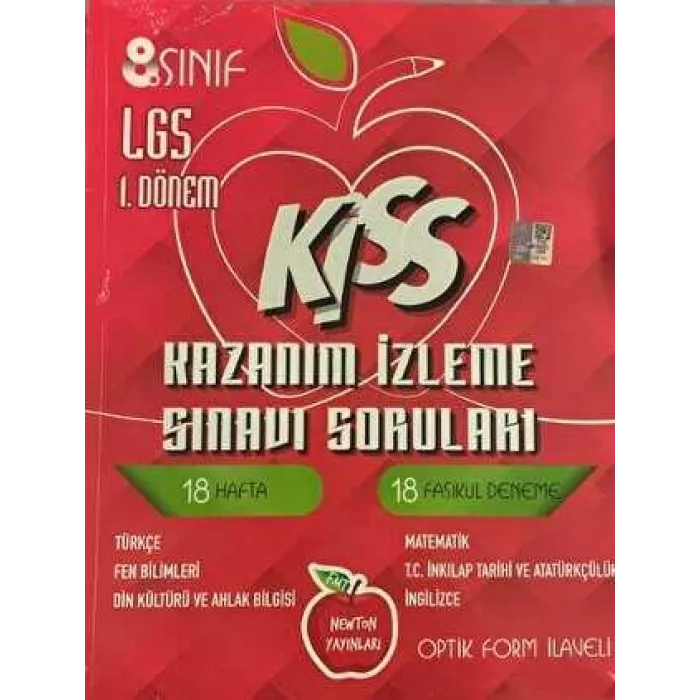 Newton Yayınları 8. Sınıf Kazanım İzleme Soruları