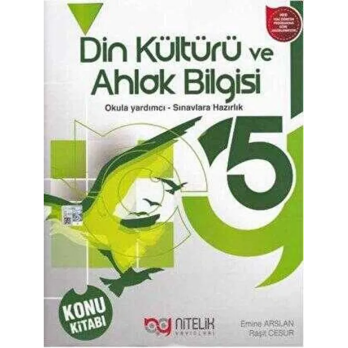 Nitelik Yayınları 5. Sınıf Din Kültürü ve Ahlak Bilgisi Konu Kitabı