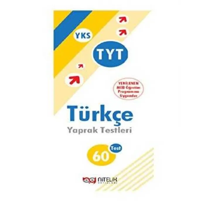 Nitelik Yayınları Nitelik Yaprak Test YKS TYT Türkçe