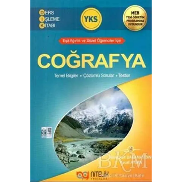Nitelik Yayınları Nitelik YKS Coğrafya Ders İşleme Kitabı