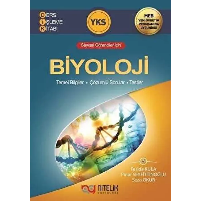 Nitelik Yayınları Nitelik YKS TYT AYT Biyoloji Ders İşleme Kitabı