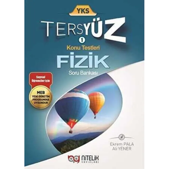 Nitelik Yayınları Nitelik YKS TYT AYT Fizik Tersyüz Soru Bankası