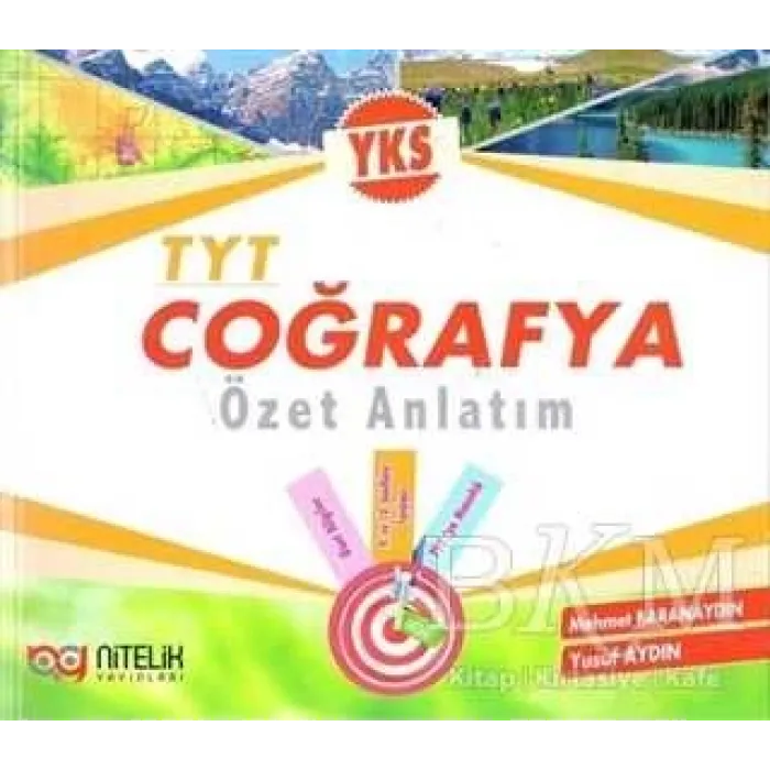 Nitelik Yayınları Nitelik YKS TYT Coğrafya Özet Anlatım