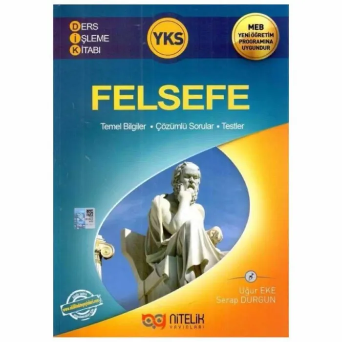Nitelik Yayınları YKS Felsefe Ders İşleme Kitabı