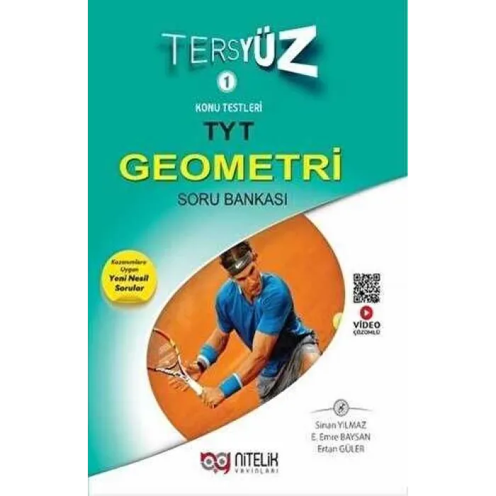 Nitelik YKS TYT Geometri Tersyüz Soru Kitabı