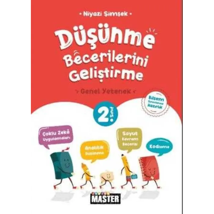 Okyanus Yayıncılık 2. Sınıf Junior Master Düşünme Becerilerini Geliştirme Genel Yetenek