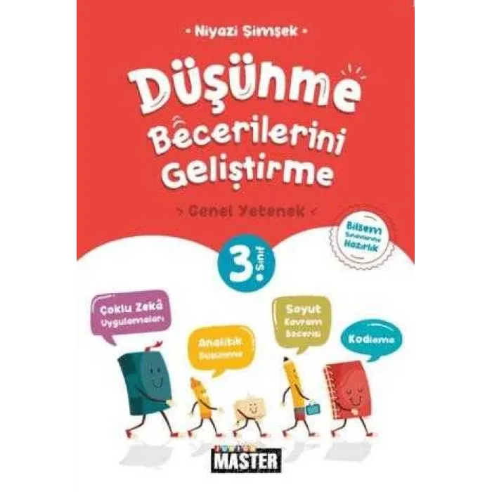 Okyanus Yayıncılık 3. Sınıf Junior Master Düşünme Becerilerini Geliştirme Genel Yetenek