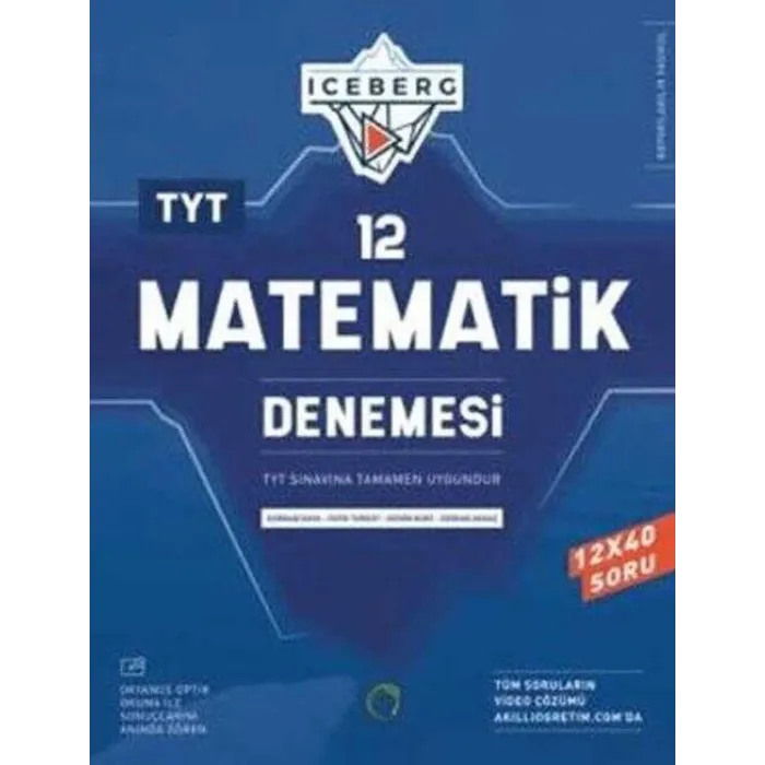 Okyanus Yayıncılık TYT Iceberg 12 Matematik Denemesi