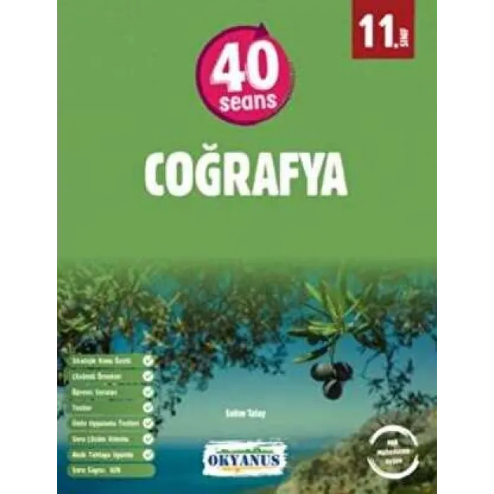 Okyanus Yayınları 11. Sınıf 40 Seans Coğrafya