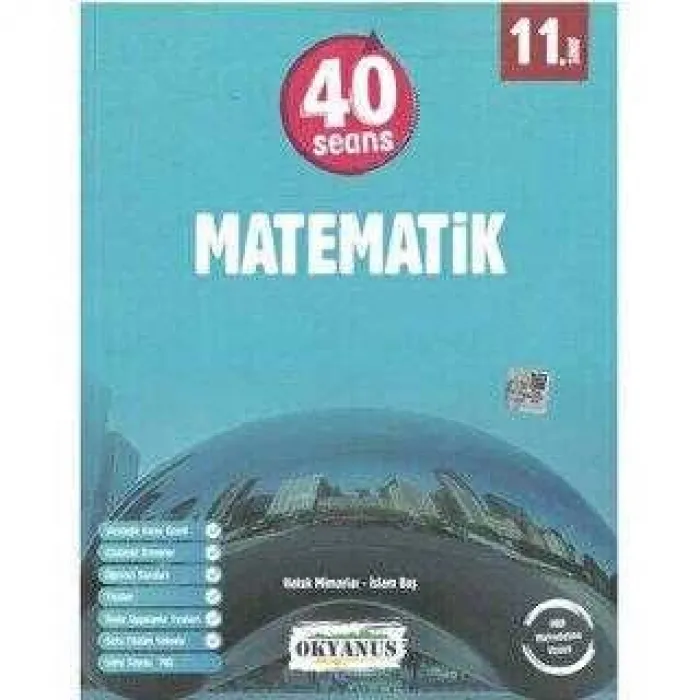 Okyanus Yayınları 11. Sınıf 40 Seans Matematik Soru Bankası
