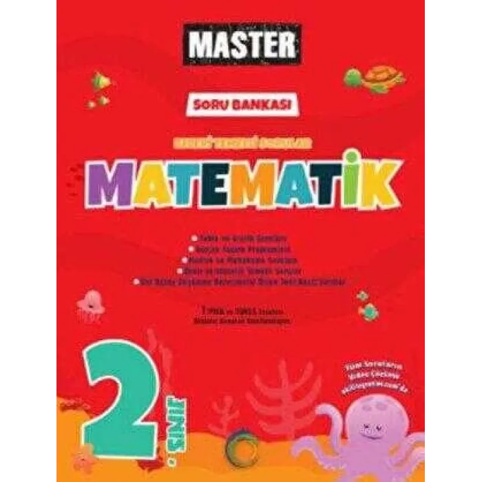 Okyanus Yayınları 2. Sınıf Master Matematik Soru Bankası