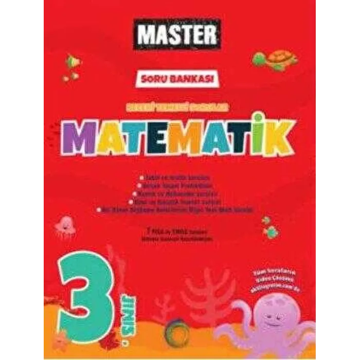 Okyanus Yayınları 3. Sınıf Master Matematik Soru Bankası