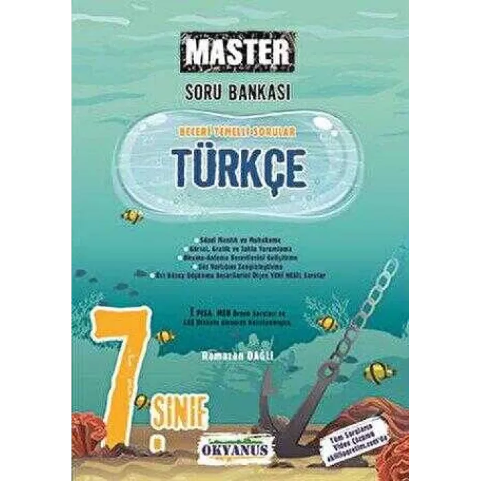 Okyanus Yayınları 7. Sınıf Master Türkçe Soru Bankası