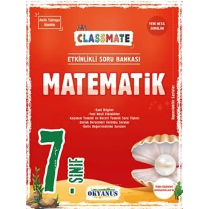 Okyanus Yayınları 7. Sınıf Matematik Classmate Soru Bankası